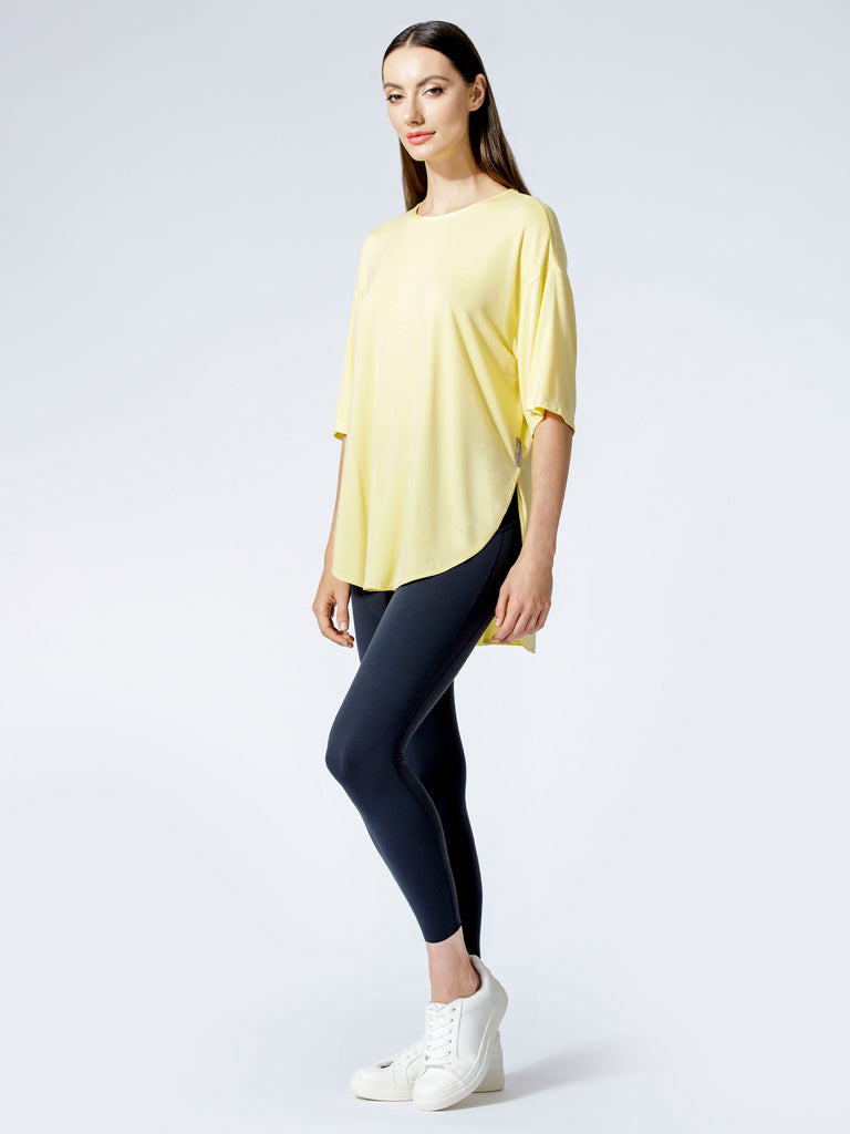 HI LO OVERSIZE TEE, JASMINE