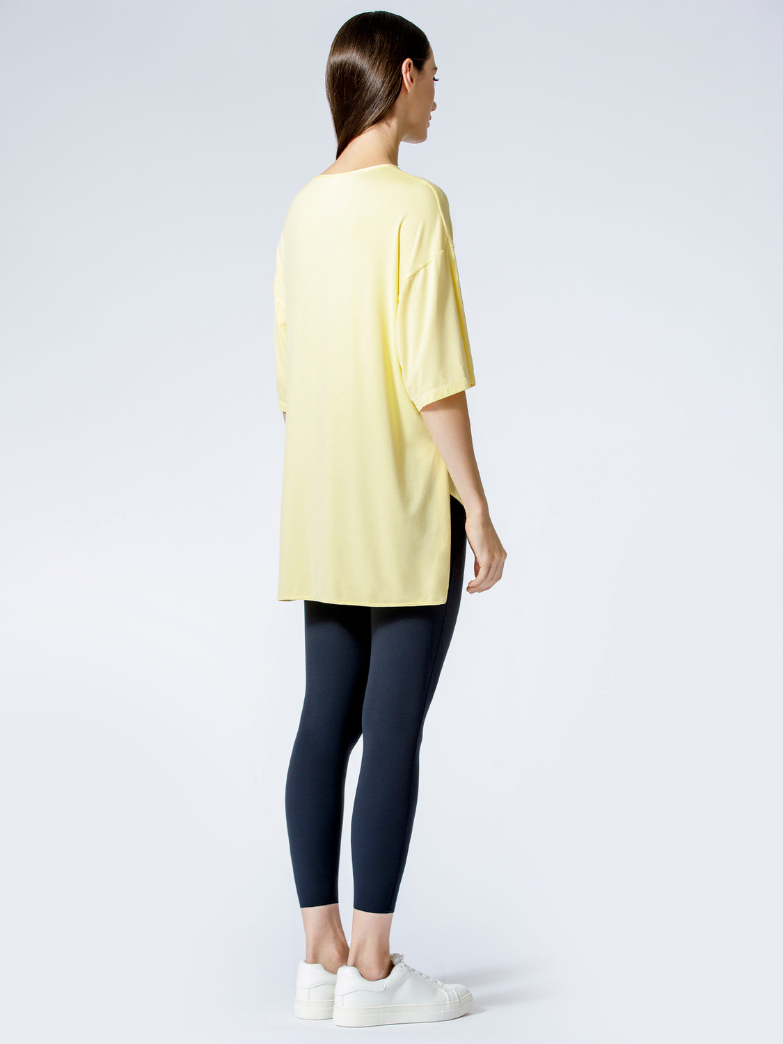 HI LO OVERSIZE TEE, JASMINE
