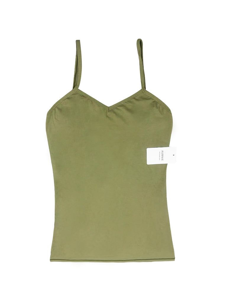 AUMNIE ATHLETIC MINI SLIP DRESS, SAGE MODAL