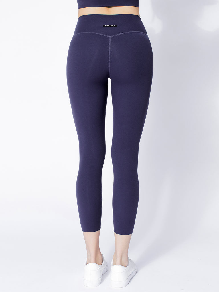NUDE WRAP ANKLE CROPS, IRIS BLUE
