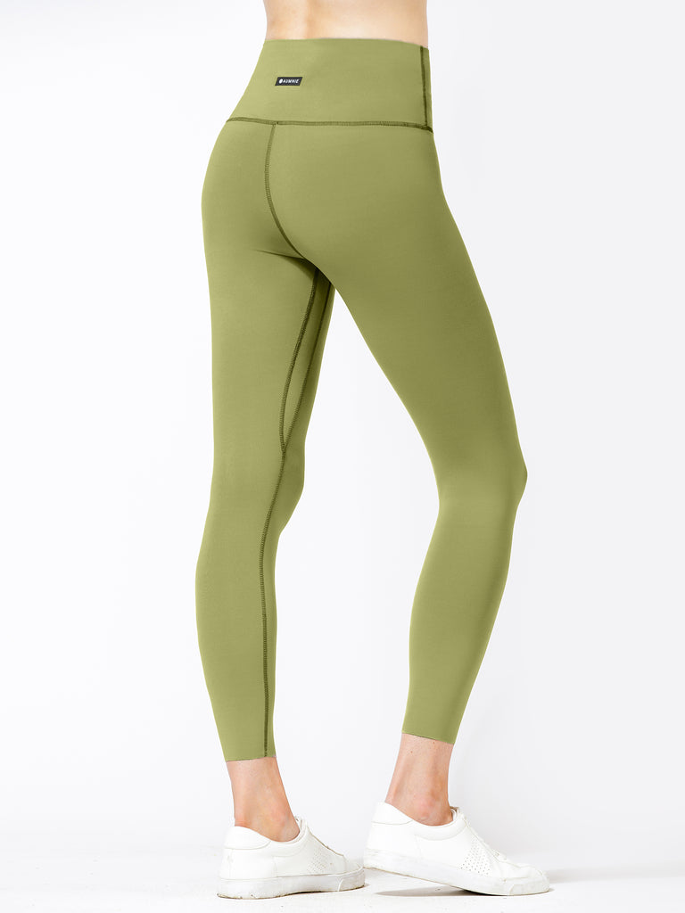 PURE FLOW ANKLE CROPS, MUSTARD