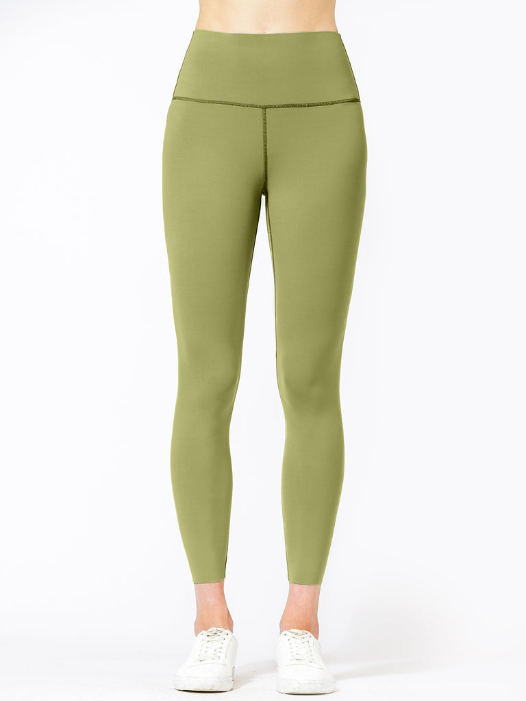PURE FLOW ANKLE CROPS, MUSTARD