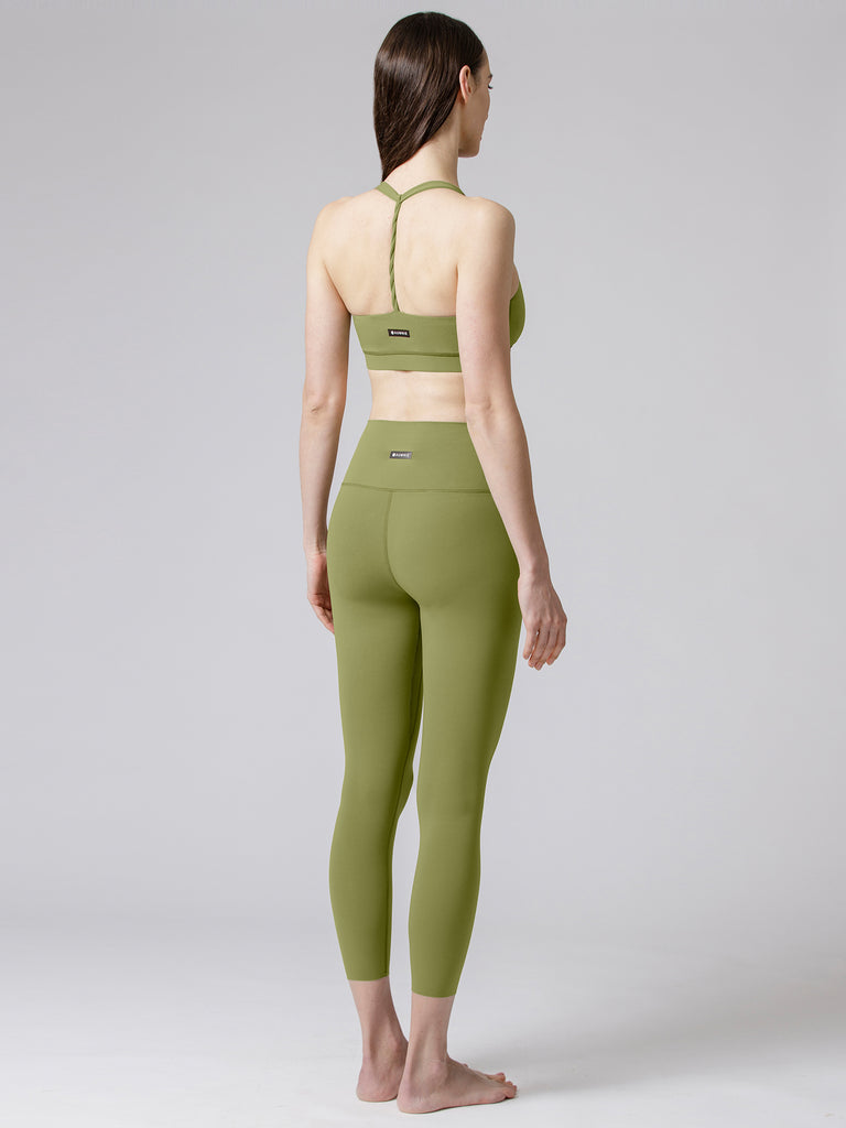 PURE FLOW ANKLE CROPS, MUSTARD
