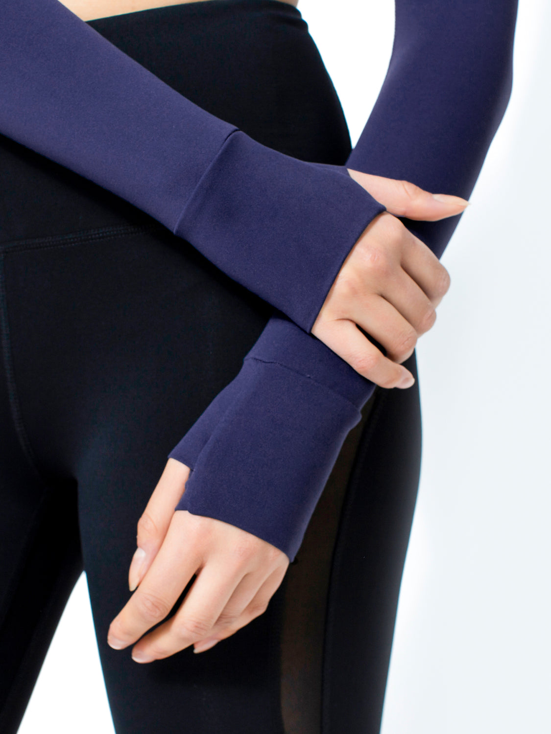 CROPPED BAREWEAR JACKET, IRIS BLUE