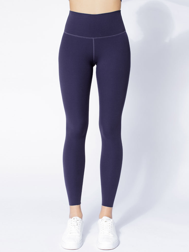 NUDE SHAPE HIGH WAIST PANTS, IRIS BLUE