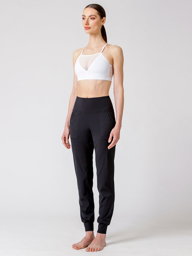 EVERYDAY HIGH WAIST JOGGER, BLACK