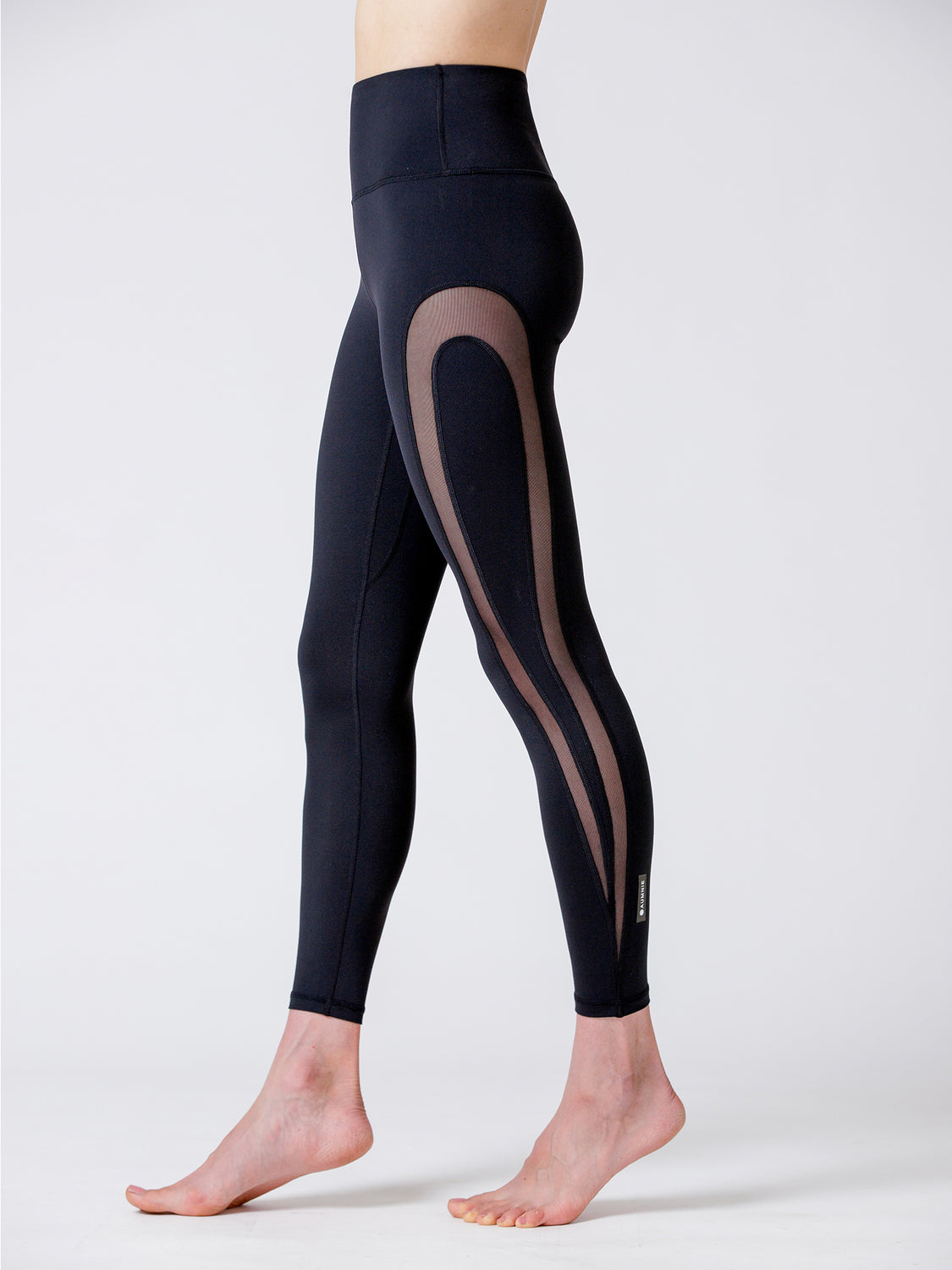 REVOLUTION PANTS, BLACK/BLACK MESH