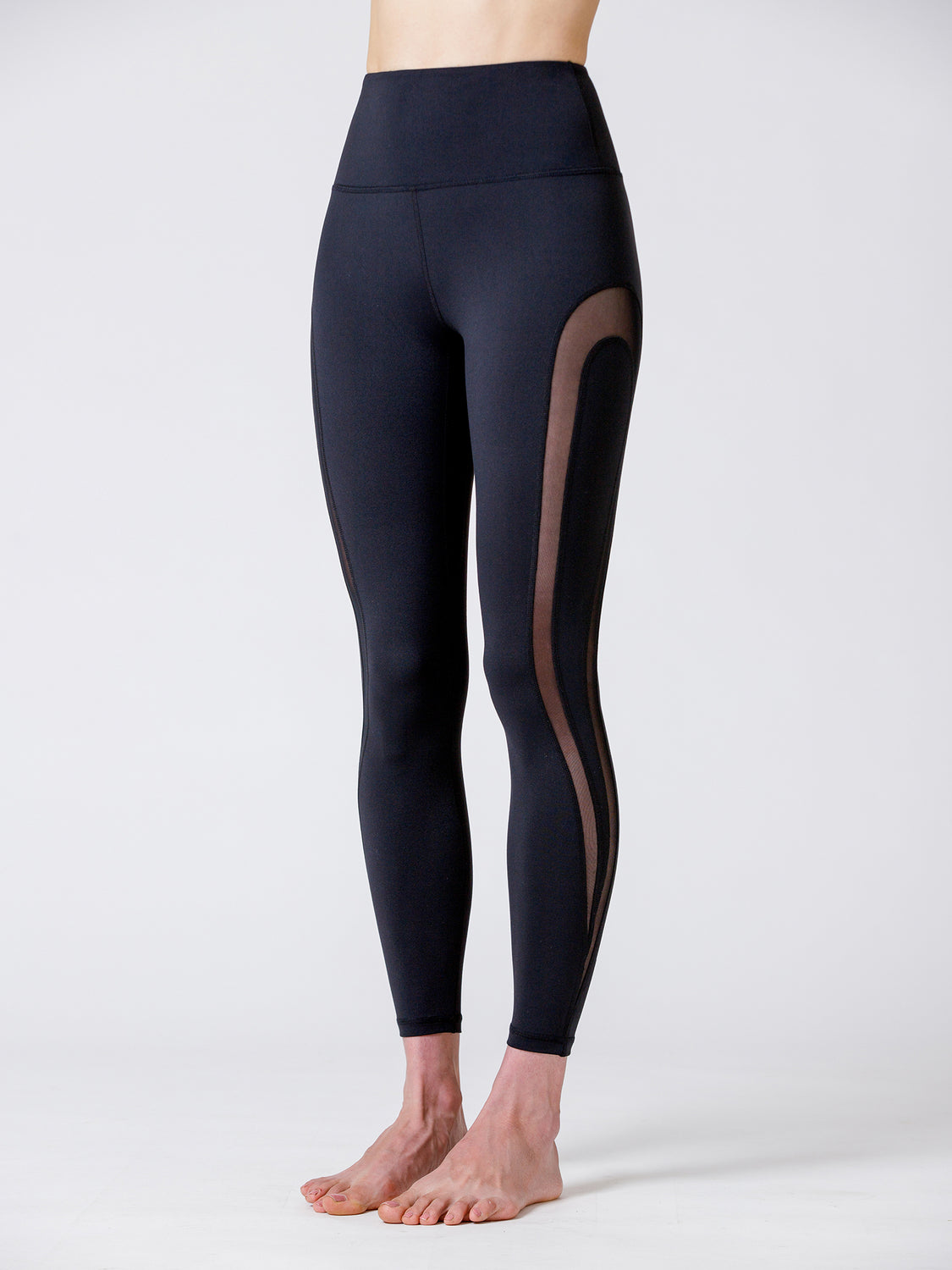 REVOLUTION PANTS, BLACK/BLACK MESH