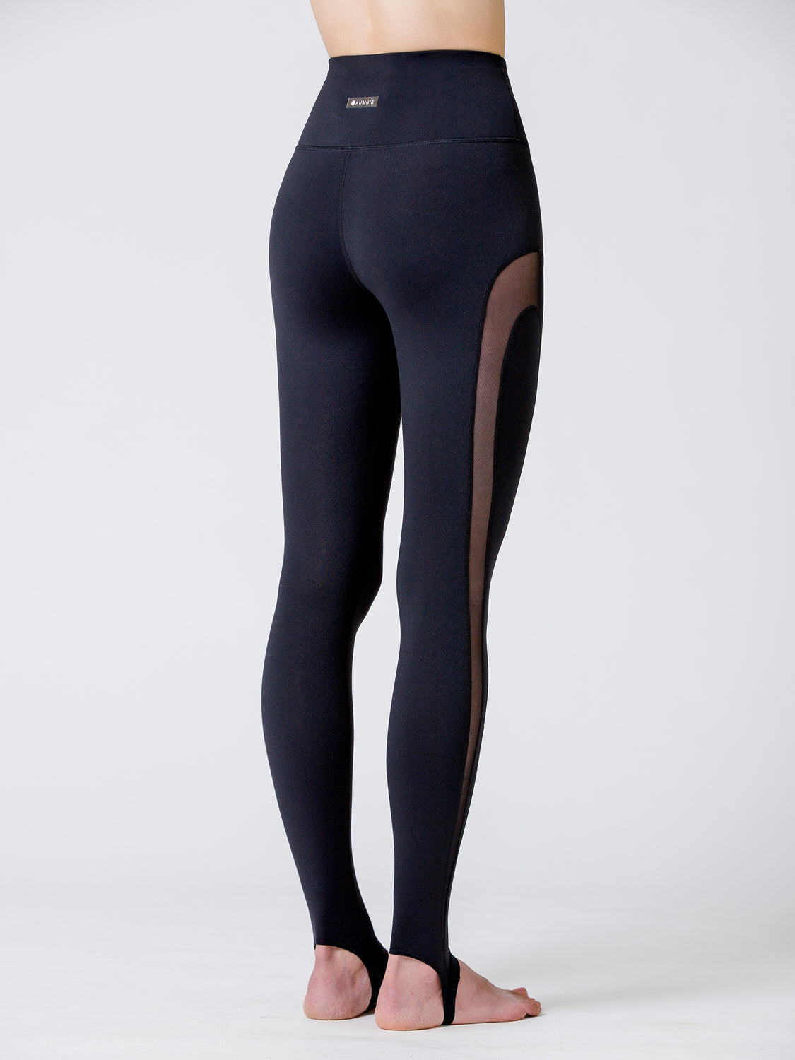 REVOLUTION STIRRUP PANTS 2.0, BLACK/BLACK MESH