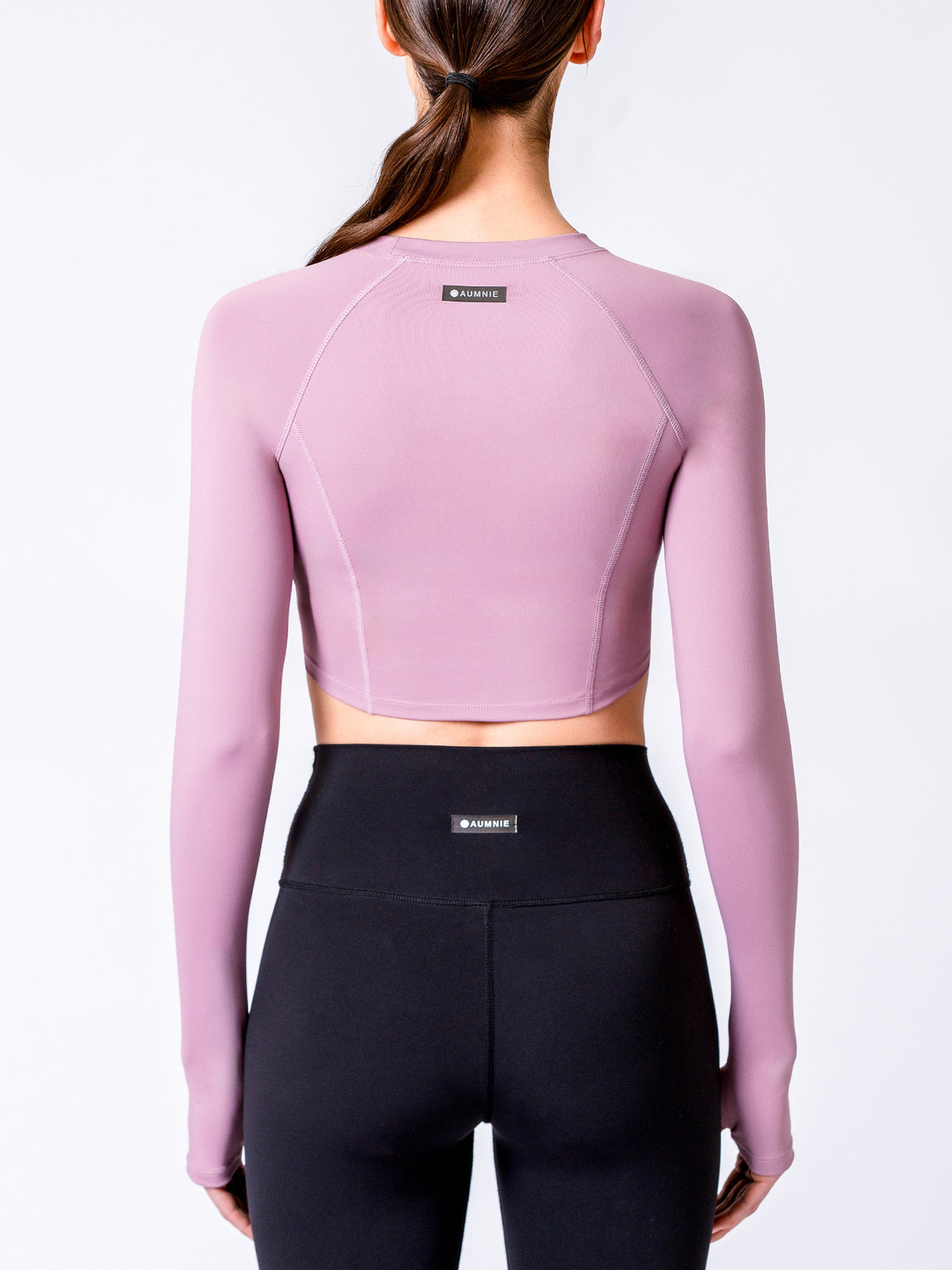 BLOOM LONG SLEEVE TEE, MAUVE