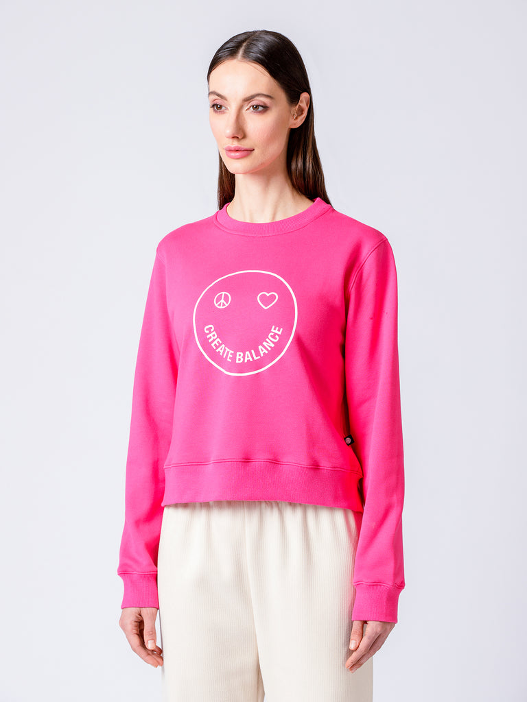 HAPPY GLOW SWEATSHIRT, DIVA