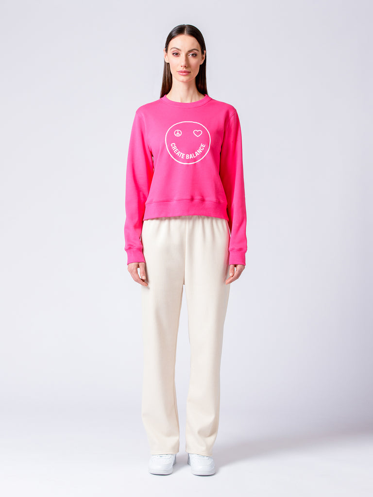 HAPPY GLOW SWEATSHIRT, DIVA