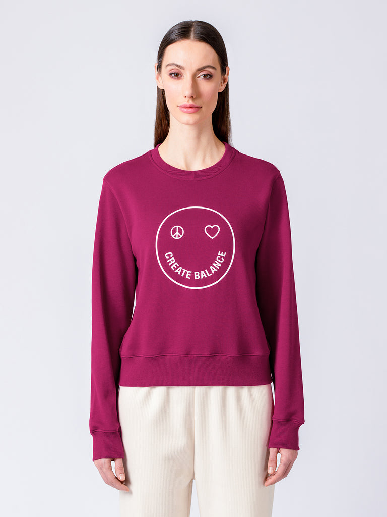 HAPPY GLOW SWEATSHIRT, WILDBERRY
