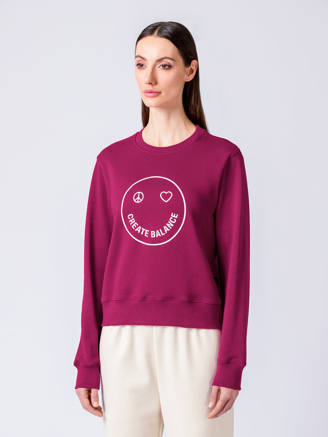 HAPPY GLOW SWEATSHIRT, WILDBERRY