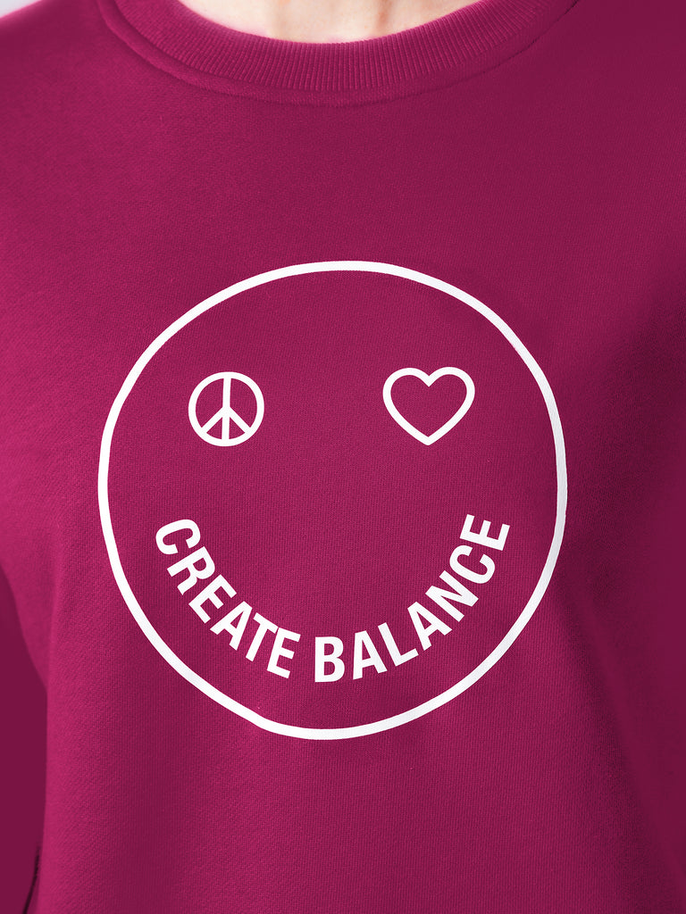 HAPPY GLOW SWEATSHIRT, WILDBERRY