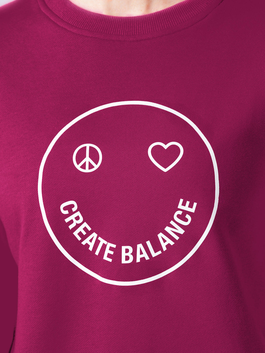 HAPPY GLOW SWEATSHIRT, WILDBERRY