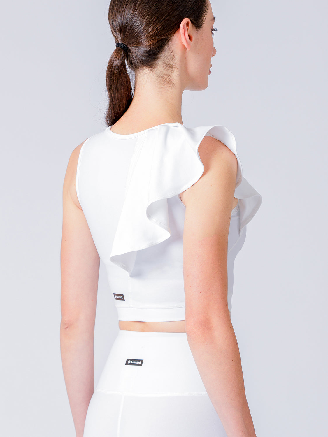LILY CROPPED TOP, WHITE