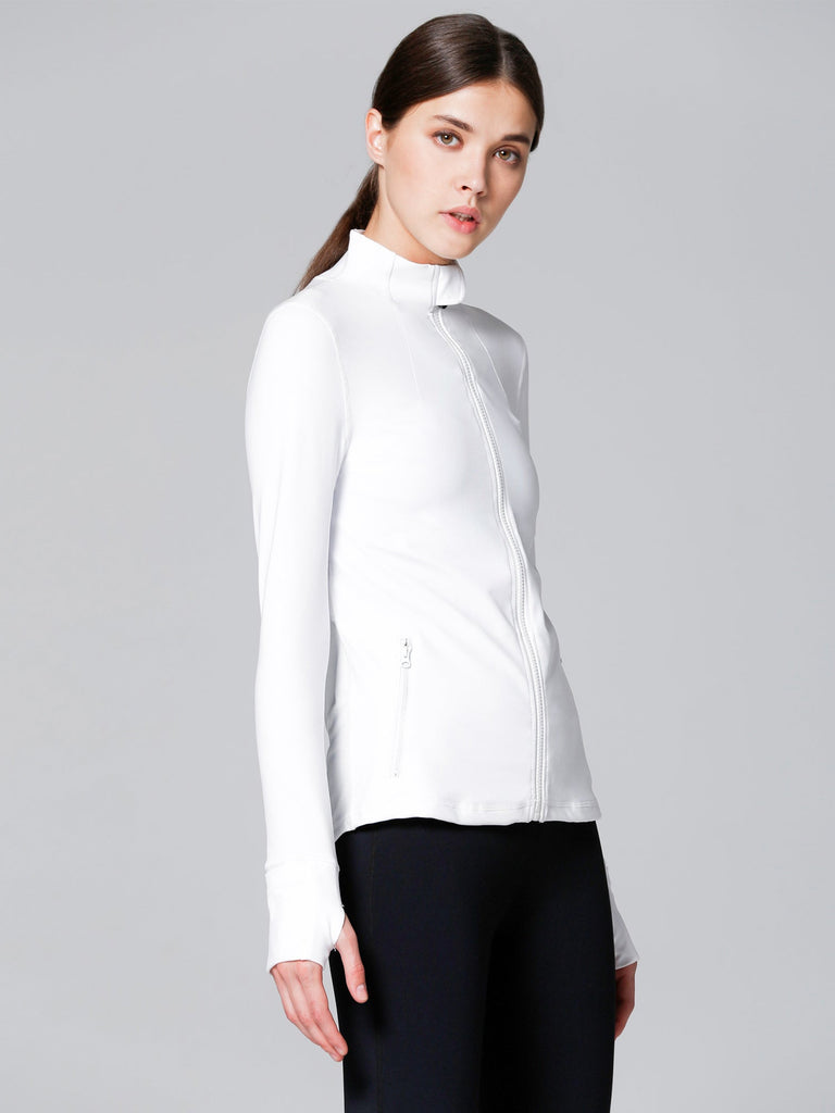 AIR JACKET, WHITE/WHITE MESH