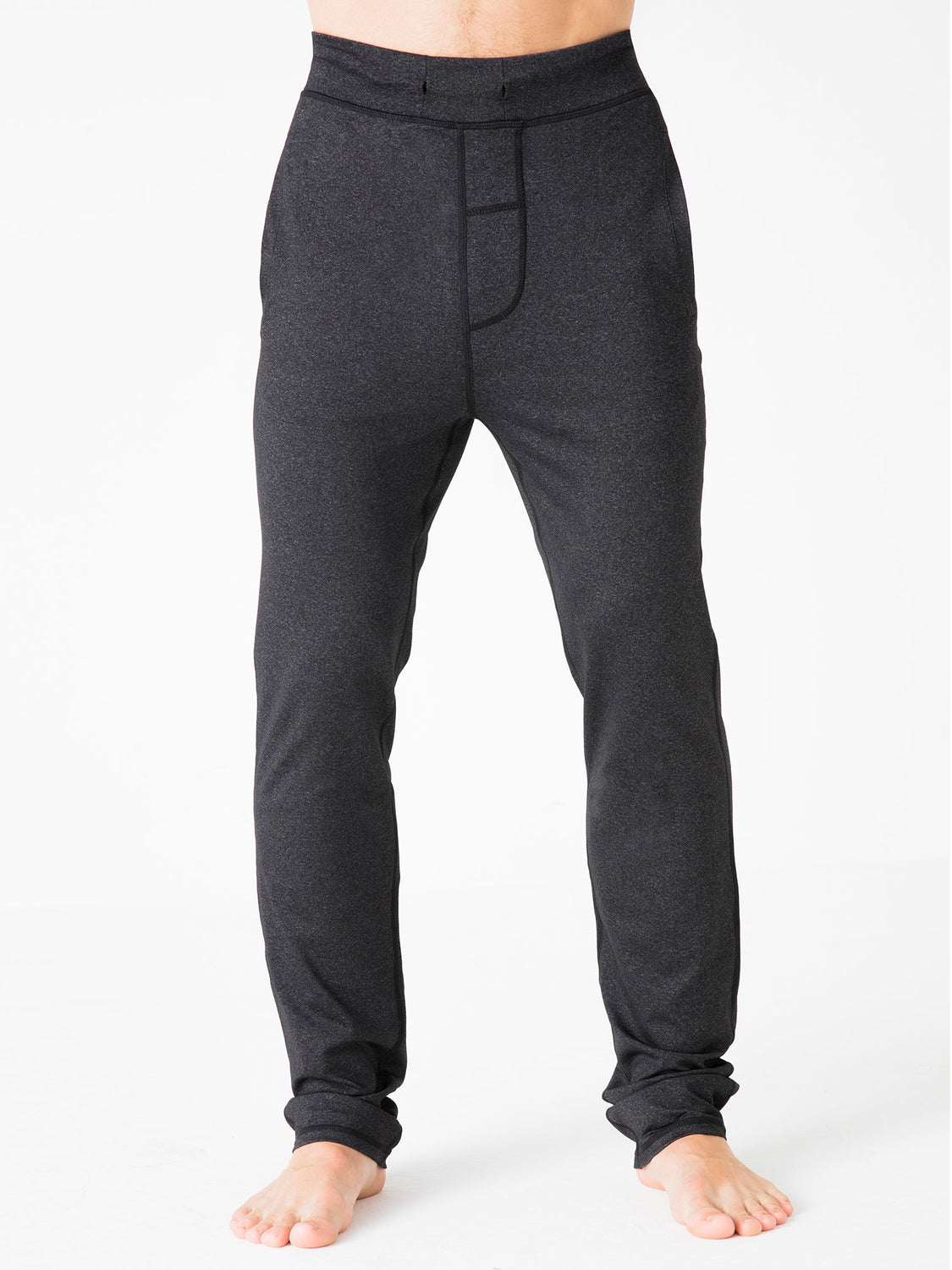 AUMNIE INTEGRITY PANTS, HEATHER BLACK