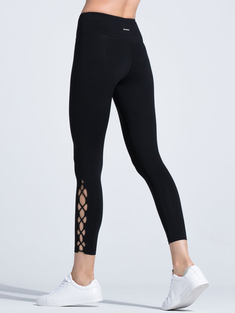 MUSE ANKLE CROPS, BLACK
