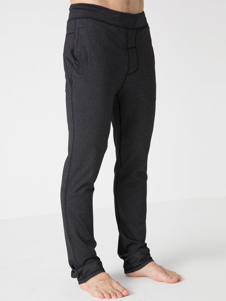 AUMNIE INTEGRITY PANTS, HEATHER BLACK