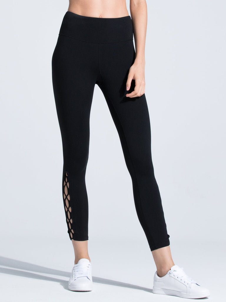 MUSE ANKLE CROPS, BLACK