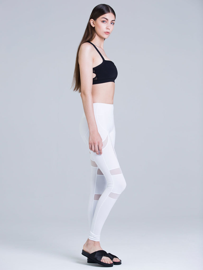 IRIS BRA, BLACK/BLACK MESH