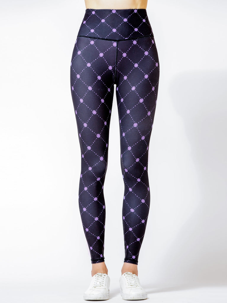 SEAMLESS IMAGE PANTS, BLACK GALLERIA