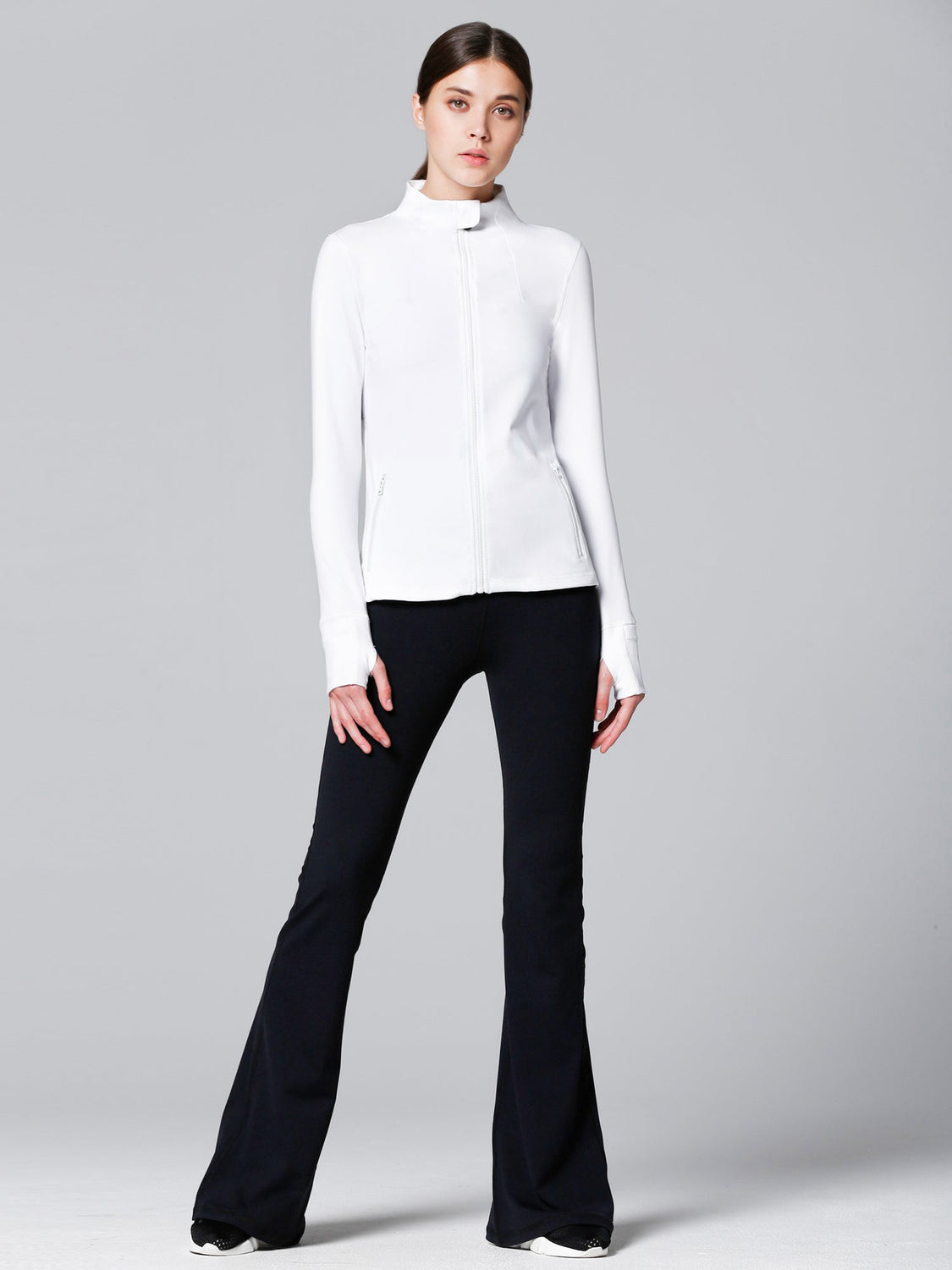 AIR JACKET, WHITE/WHITE MESH