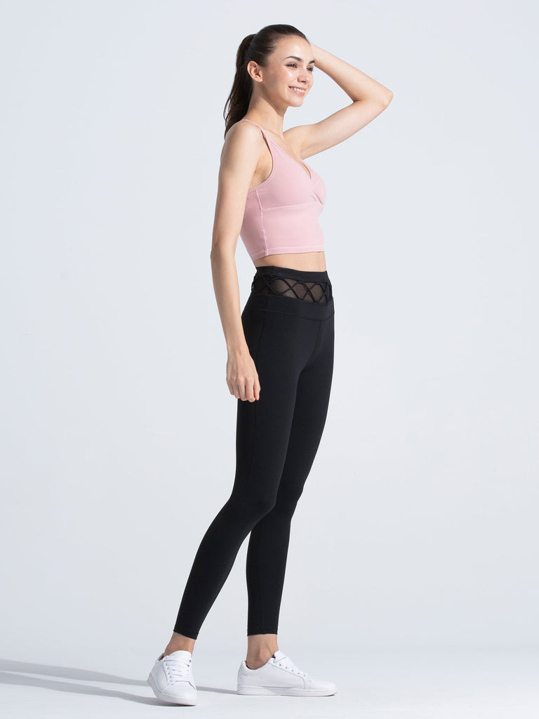 HELIX PANTS, BLACK/BLACK MESH