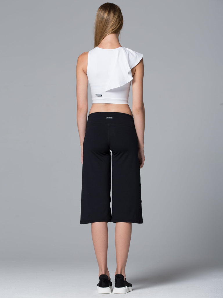 LILY CROPPED TOP, WHITE