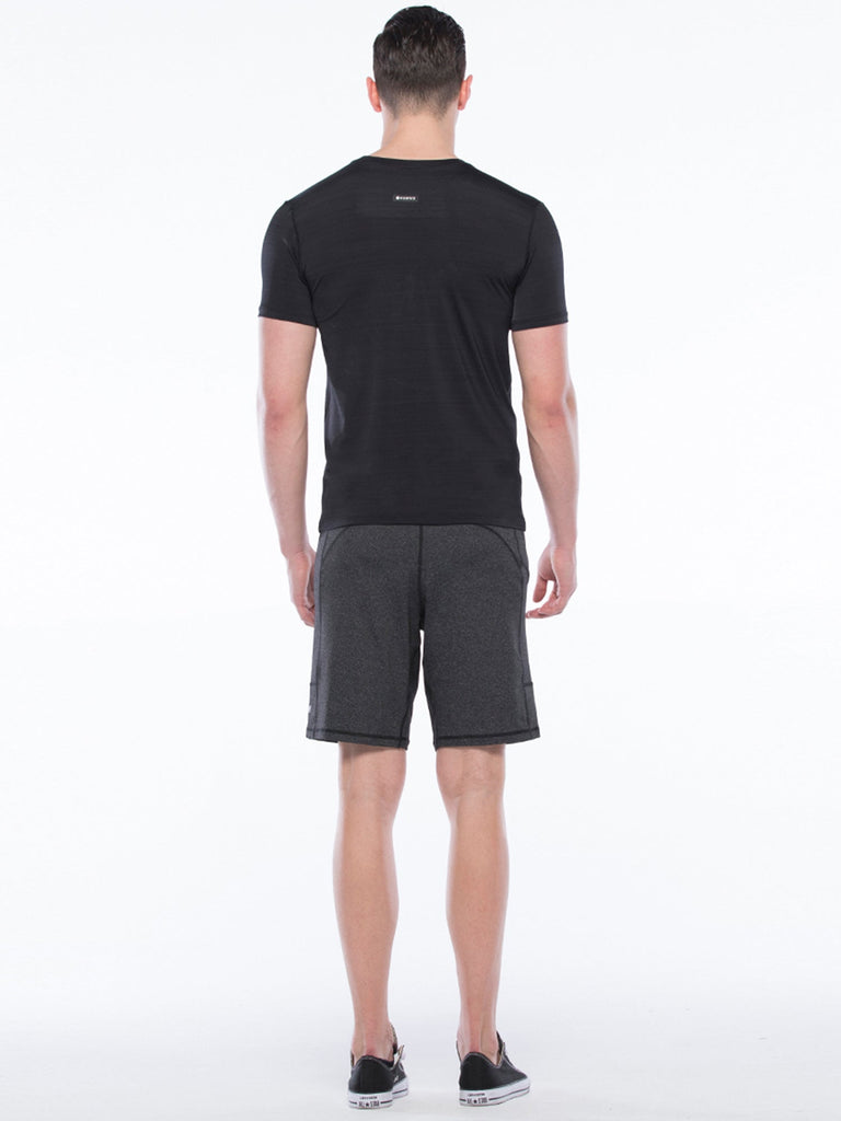 SPEED SHORT, HEATHER BLACK