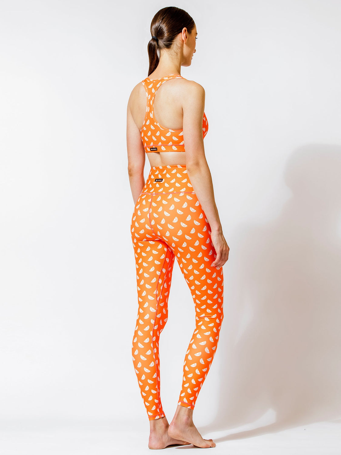 SEAMLESS IMAGE PANTS, ORANGE GALILEO