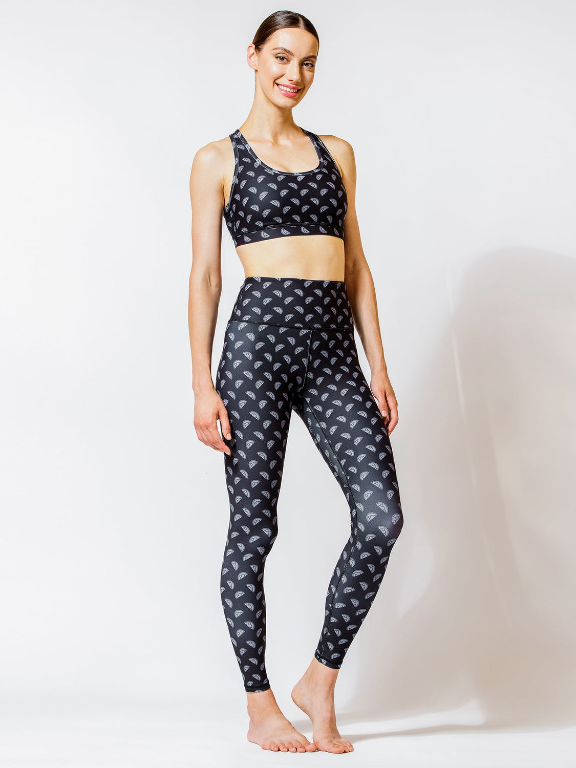 SEAMLESS IMAGE PANTS, BLACK GALILEO