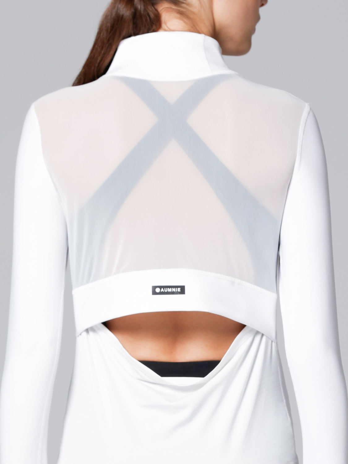 AIR JACKET, WHITE/WHITE MESH