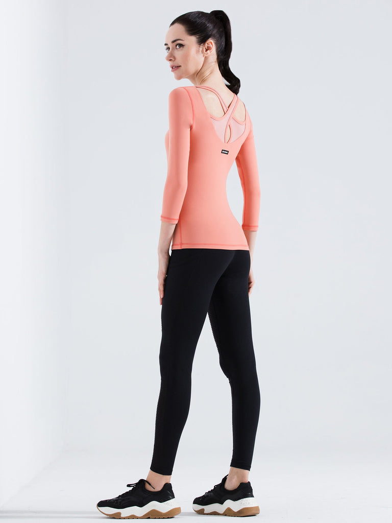 PARALLEL 3/4 SLEEVE TEE, CALIFORNIA