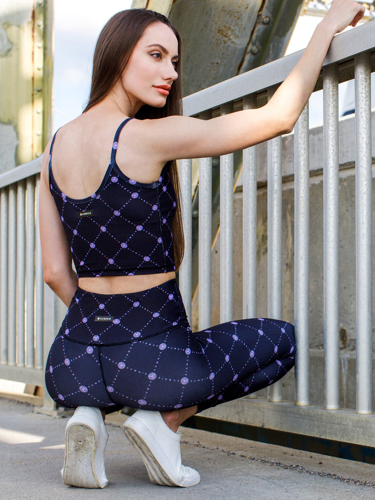 SEAMLESS IMAGE PANTS, BLACK GALLERIA