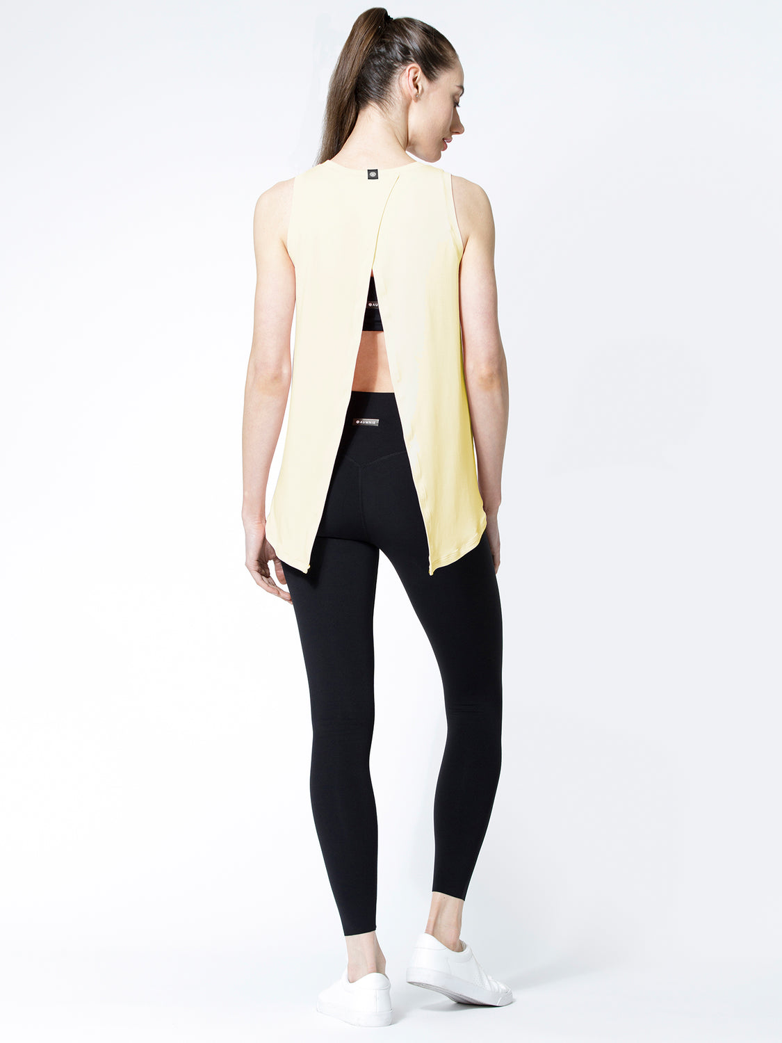 TIE BACK TRAINING TANK, JASMINE