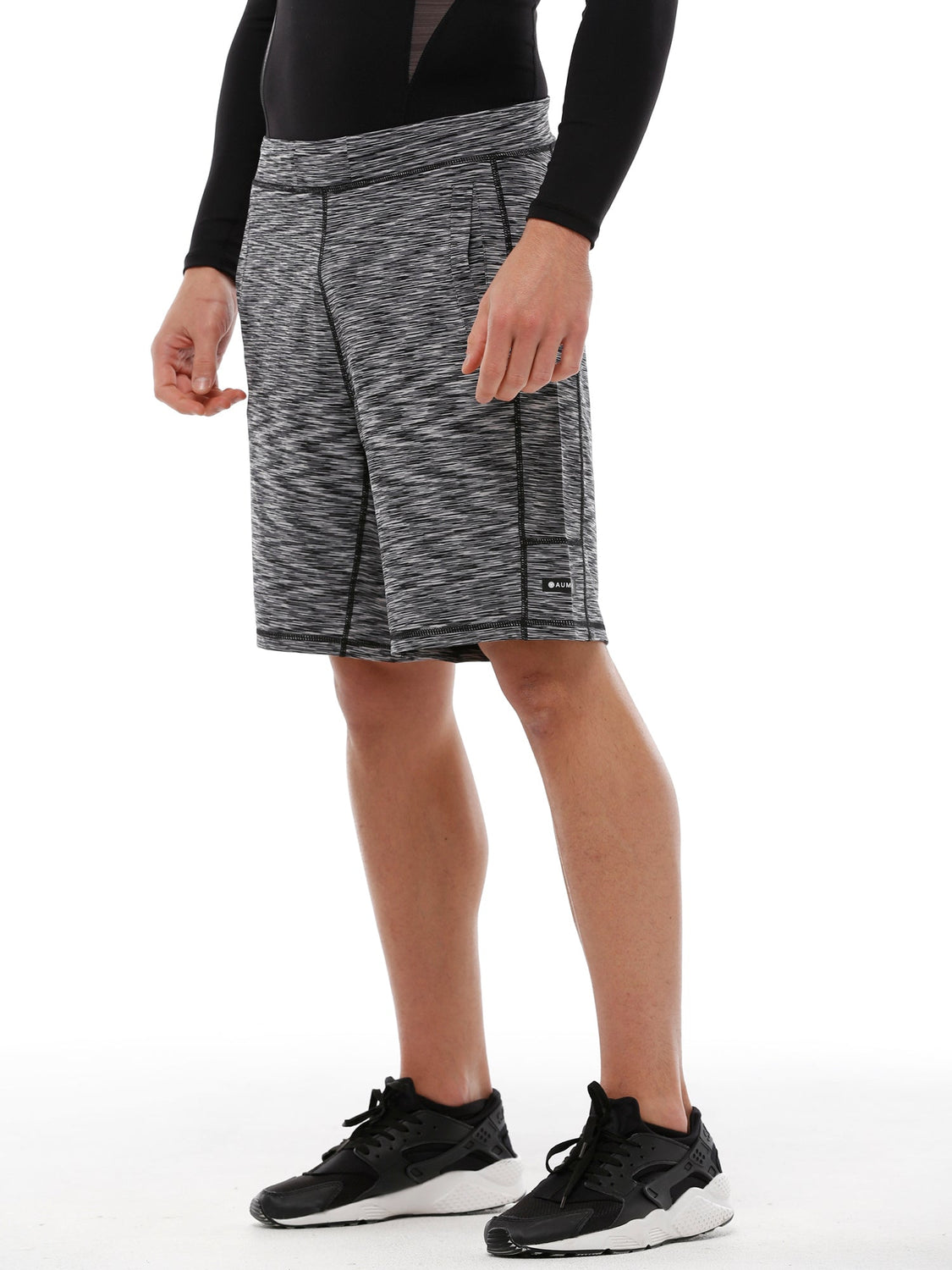 SPEED SHORT 2.0, B&W MELANGE