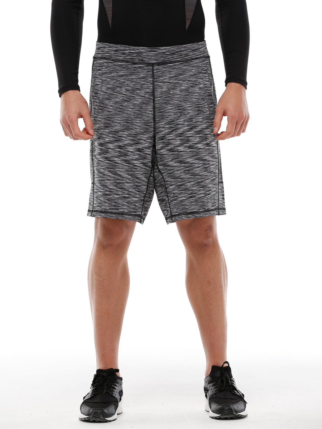 SPEED SHORT 2.0, B&W MELANGE