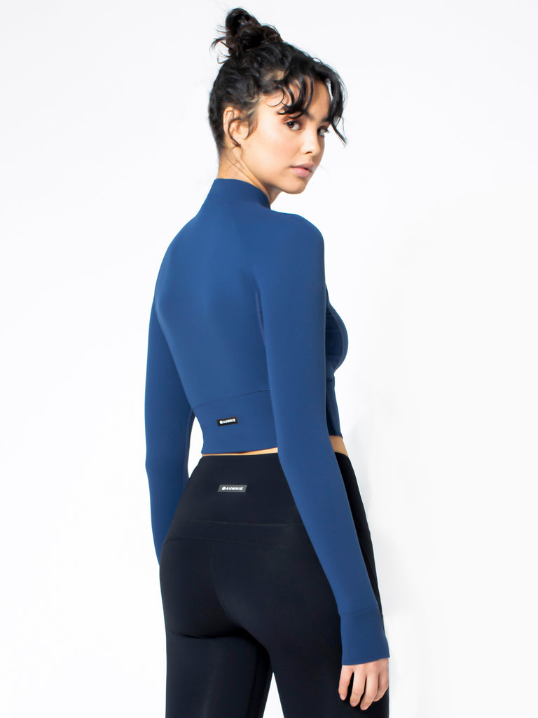 CROPPED BAREWEAR JACKET, NIGHT OCEAN