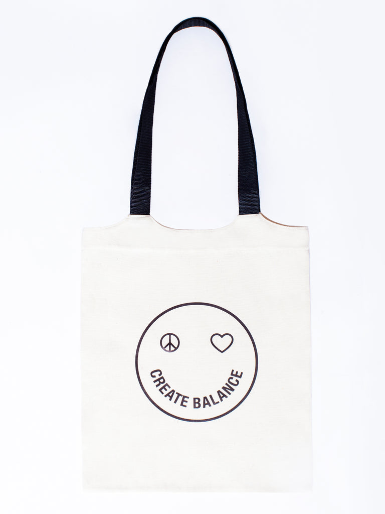 HAPPY GLOW BOOK TOTE STANDARD, BEIGE