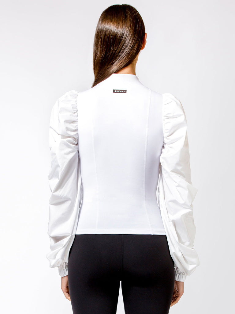 RUNWAY FIT JACKET, WHITE