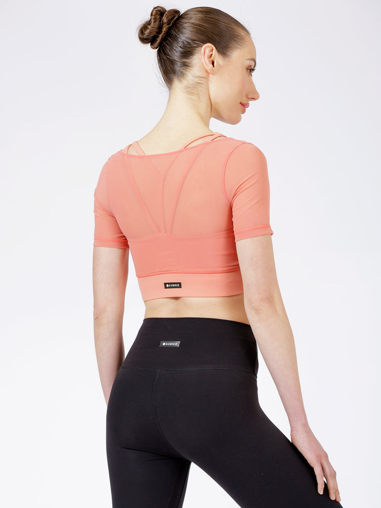 UNITY MESH CROPPED TOP, CALIFORNIA/CALIFORNIA MESH