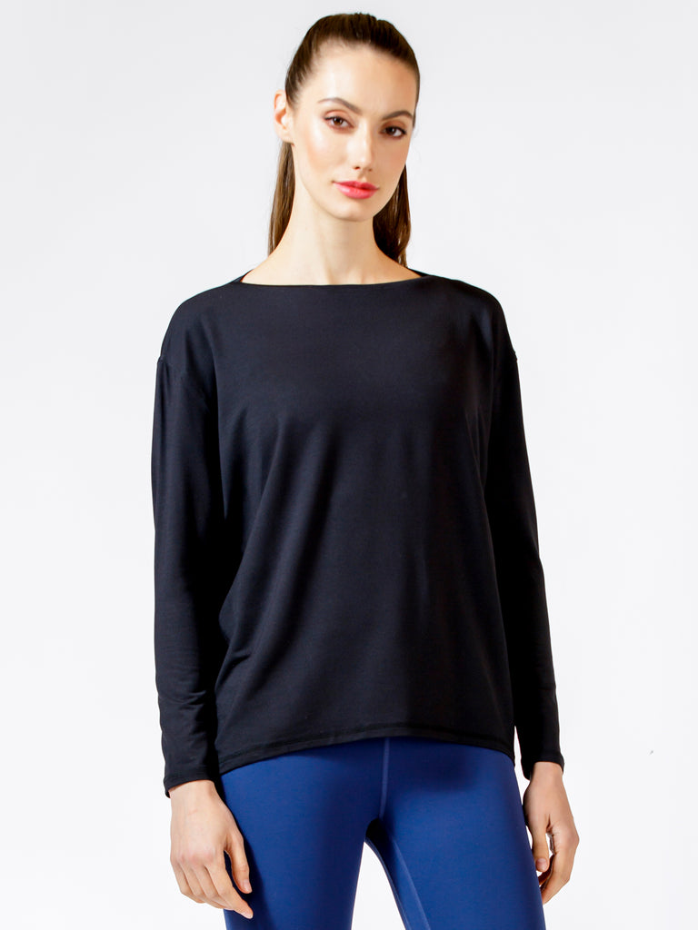 LOOSE & RELAXED TEE, BLACK