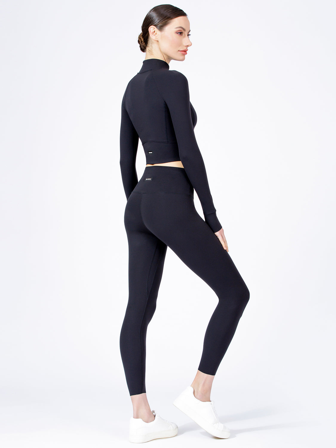CROPPED BAREWEAR JACKET, BLACK