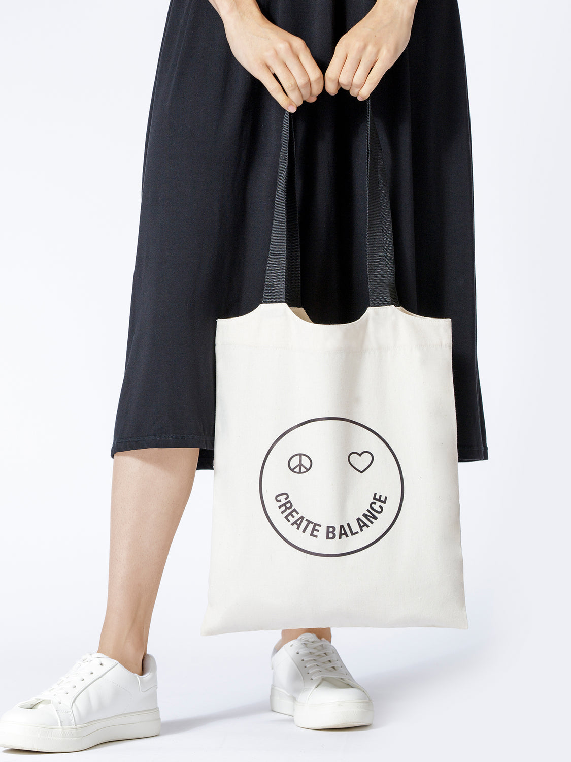 HAPPY GLOW BOOK TOTE STANDARD, BEIGE