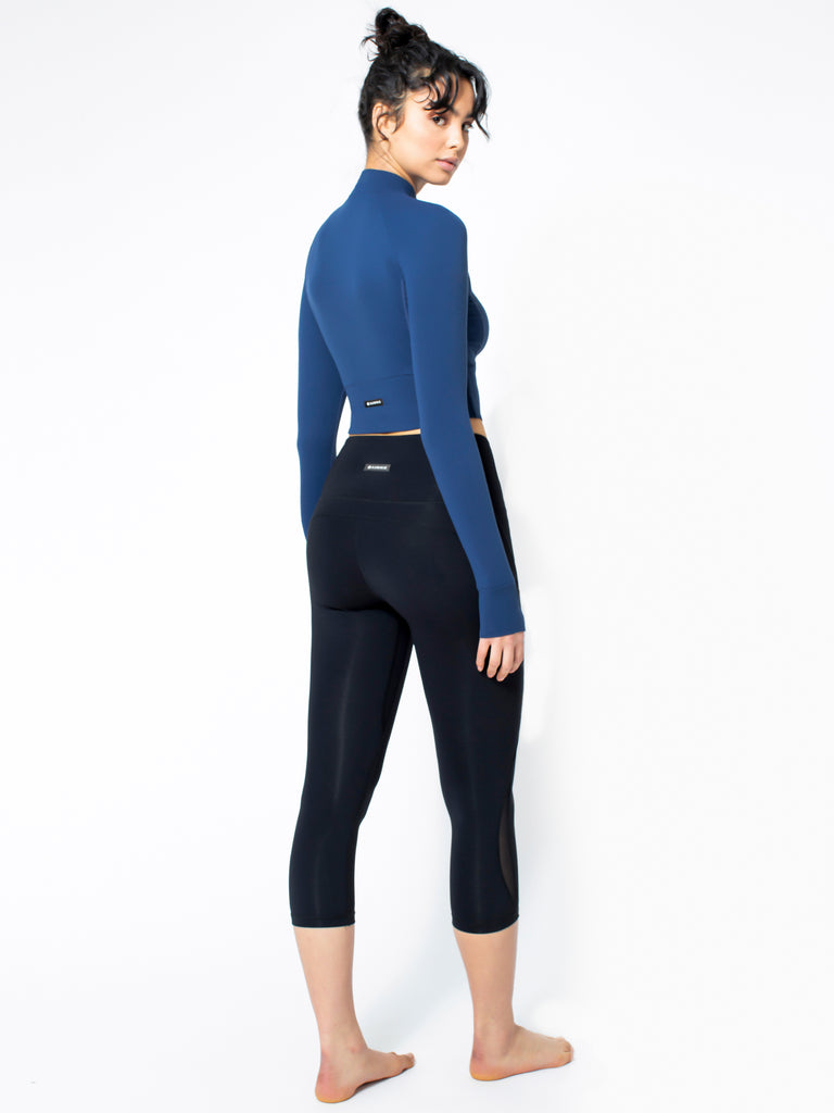 CROPPED BAREWEAR JACKET, NIGHT OCEAN