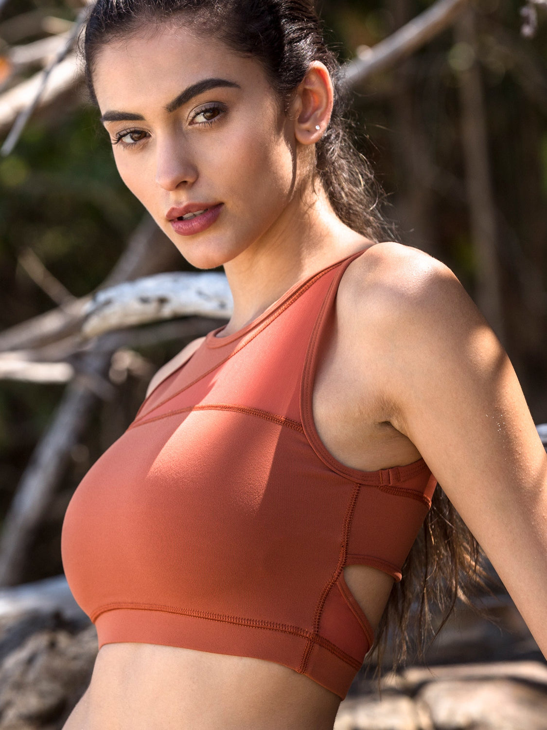 INTERSECTION BRA, MAPLE/MAPLE MESH