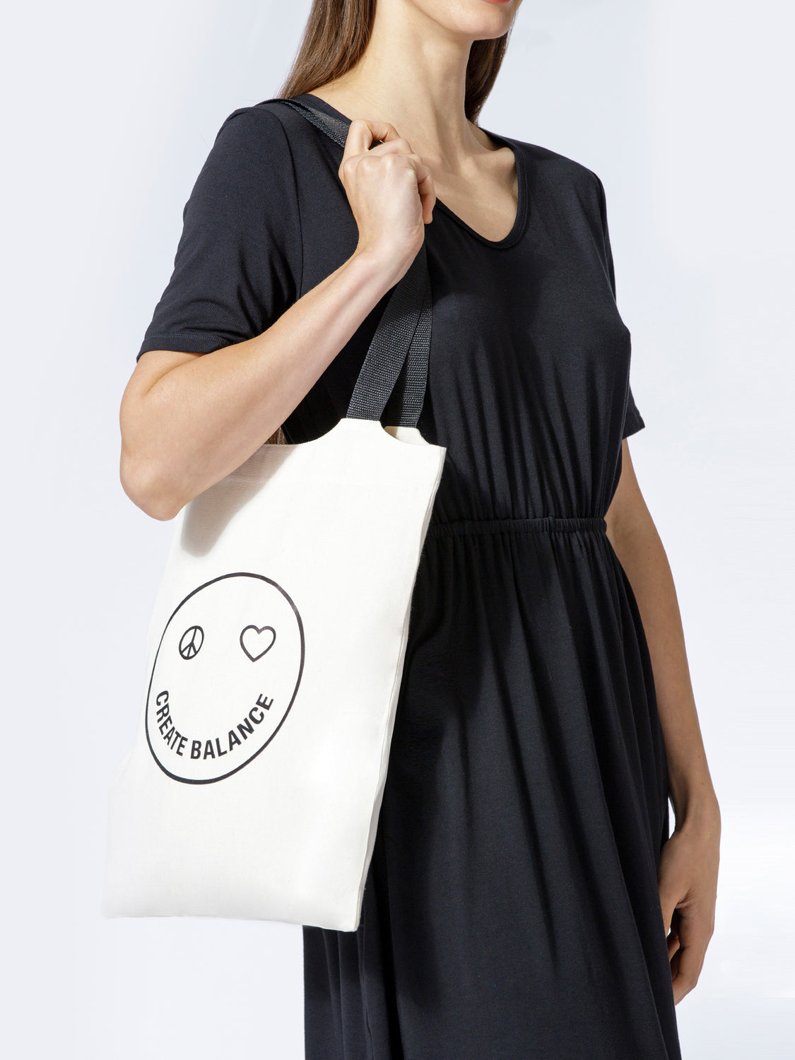 HAPPY GLOW BOOK TOTE STANDARD, BEIGE